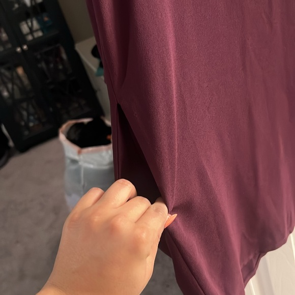 F21 tunic style dress with pockets color block - Picture 2 of 4